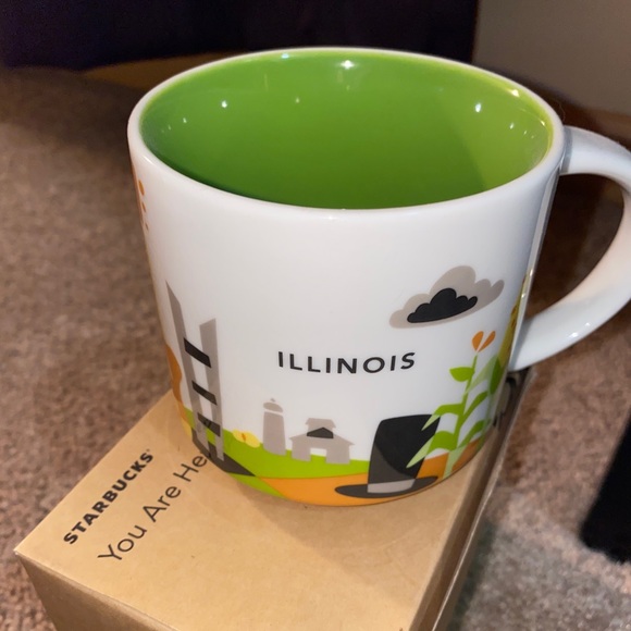 Starbucks You Are Here Illinois Mug
